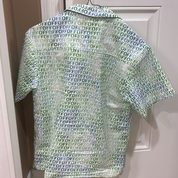 Boys off white button up - Picture 5 of 5